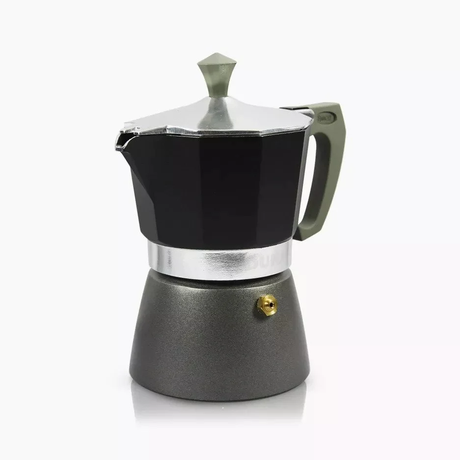 Aluminum Stove Top Moka Pot Espresso Coffee Maker Large 12 Cup
