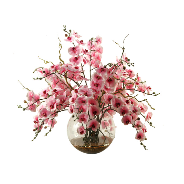 169001 Orchids Floral Arrangement in Decorative Vase