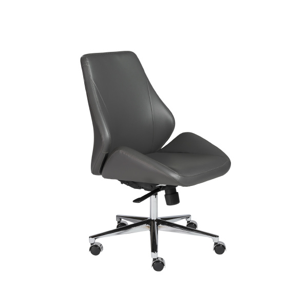 00470GRY Bergen Low Back Office Chair w/o Armrests