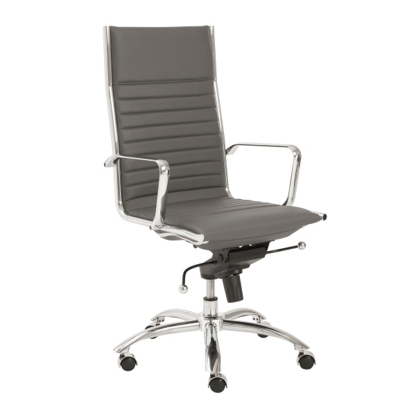00675GRY Dirk High Back Office Chair