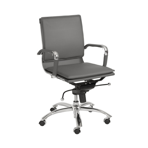 01263GRY Gunar Pro Low-Back Office Chair