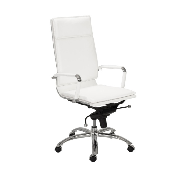 01264WHT Gunar Pro High Back Office Chair