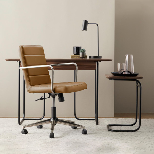 01283BRN Leander Low Back Office Chair