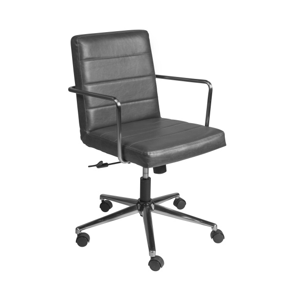01283GRY Leander Low Back Office Chair