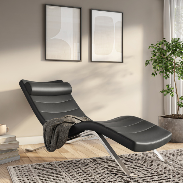 02304BLK-KIT Gilda Lounge Chair Black