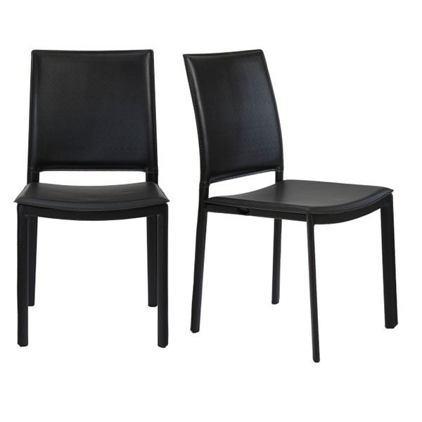 02379BLK-MP2 Kate Side Chair  (Set of 2)
