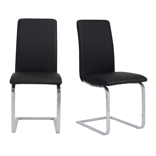 05090BLK Cinzia Side Chair (Set of 2)