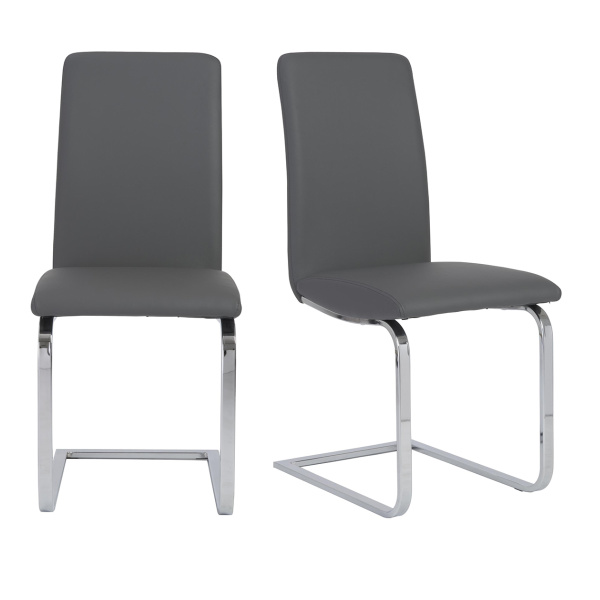 05090GRY Cinzia Side Chair (Set of 2)
