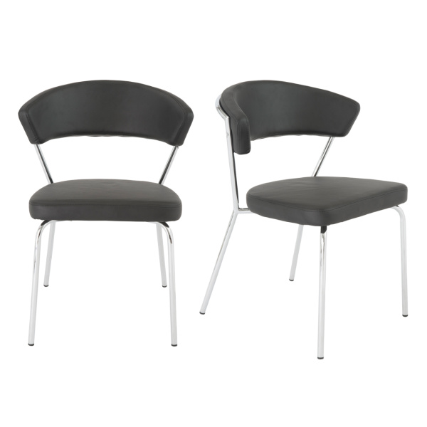 05095BLK-MP2 Draco Side Chair (Set of 2)