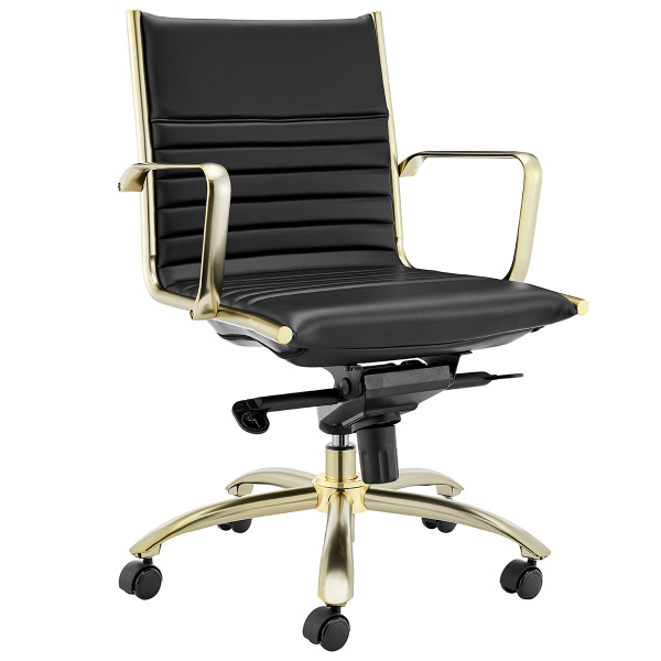 10674BLKMBG Dirk Low Back Office Chair