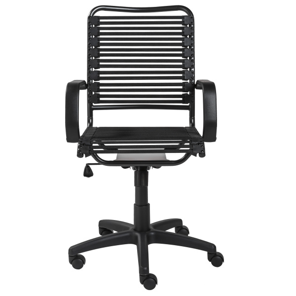 12542BLK Allison Bungie Flat High Back Office Chair