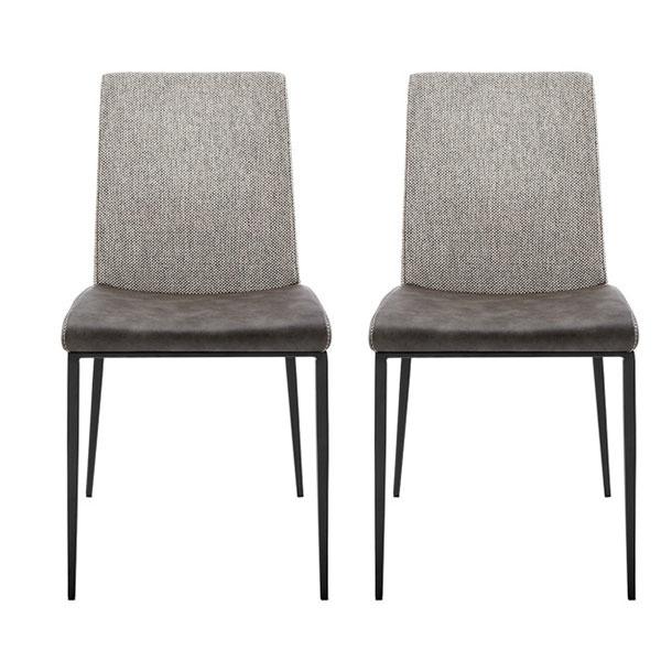 30557DKGRY Rasmus Side Chair (Set of 2)