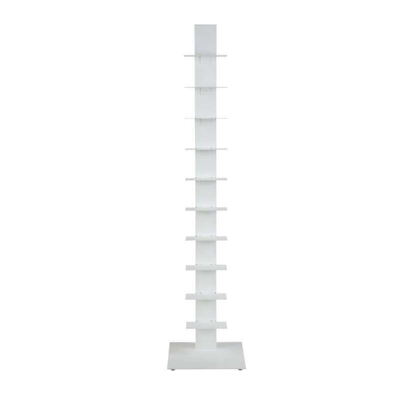 94200WHT-KIT Sapiens 60" Bookcase/Shelf/Shelving Tower in White