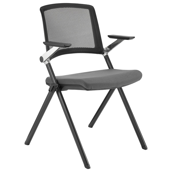 Euro Style 12100gry Hilma Stacking Visitor Chair 1