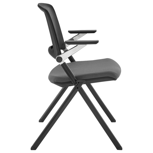 Euro Style 12100gry Hilma Stacking Visitor Chair 2