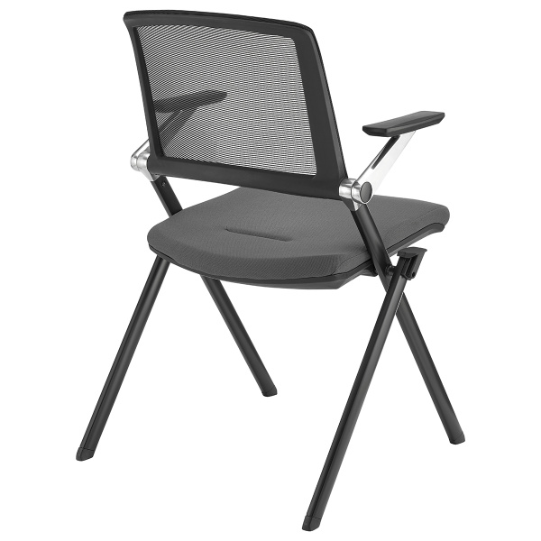 Euro Style 12100gry Hilma Stacking Visitor Chair 3