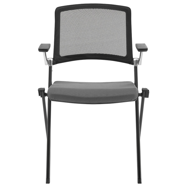 Euro Style 12100gry Hilma Stacking Visitor Chair 7