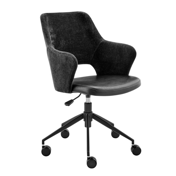 Activeren pensioen contact Desi Tilt Office Chair in Black by Homethreads