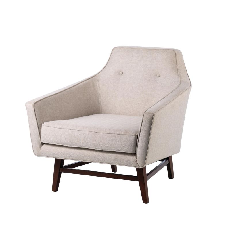 7.20210 Global Views Edward Lounge Chair-Candid Fleece 7.20210