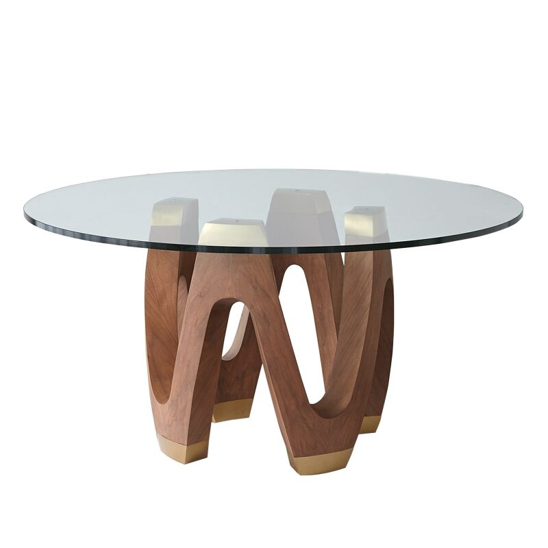 7.20234 Global Views Wave Dining Table 7.20234