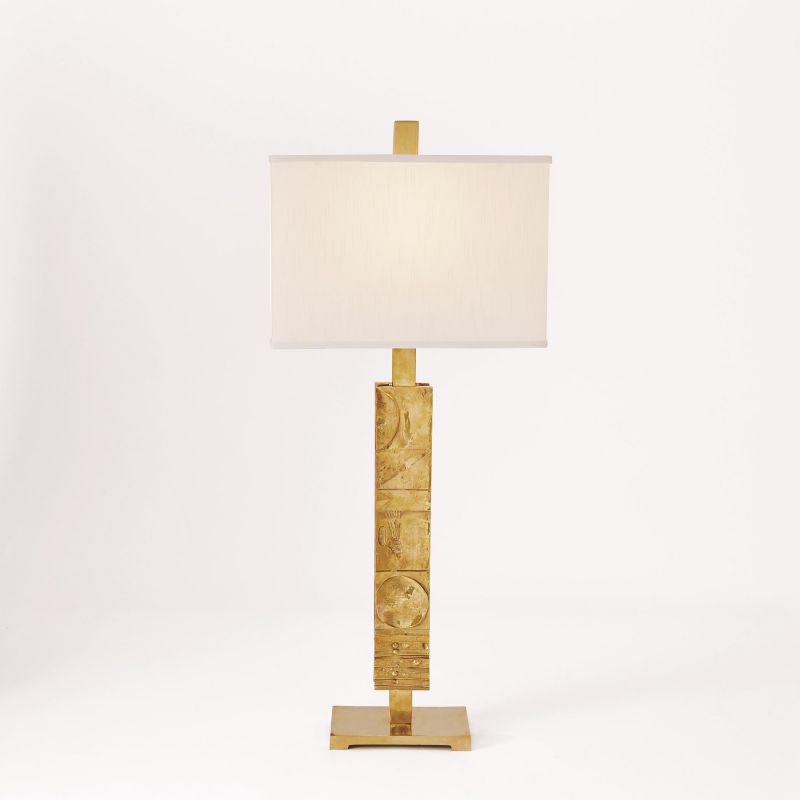 7.80564 Global Views Pimlico Table Lamp-Brass 7.80564