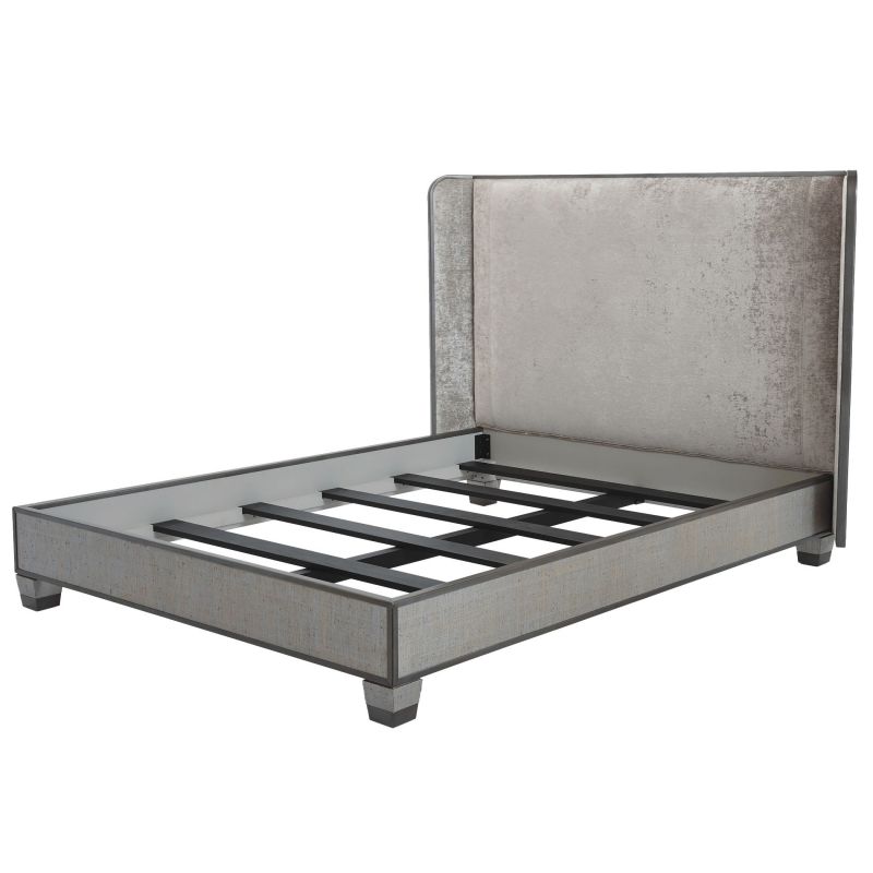 AG2.20007 Global Views Argento Bed-Queen AG2.20007