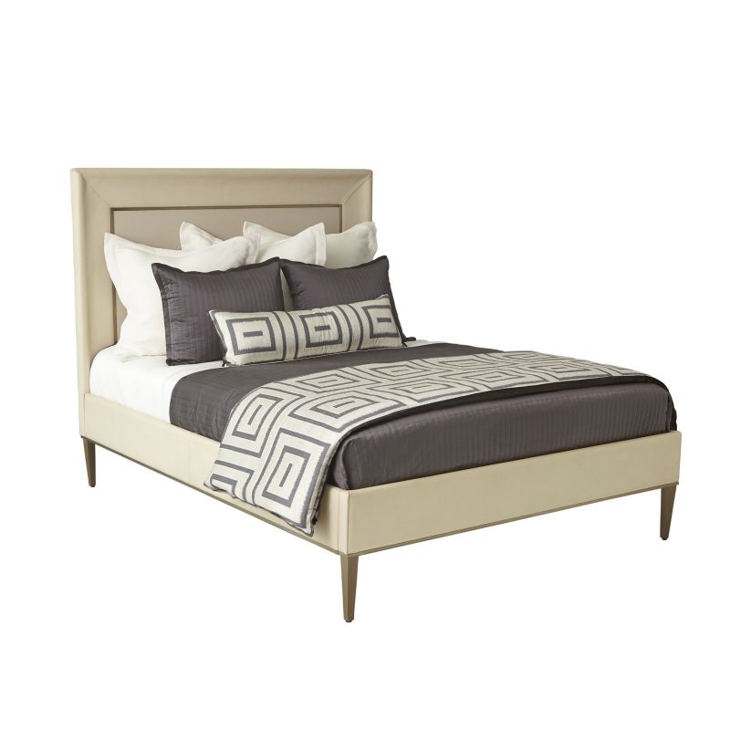 AG2.20028 Global Views Ellipse Queen Bed-Ivory AG2.20028