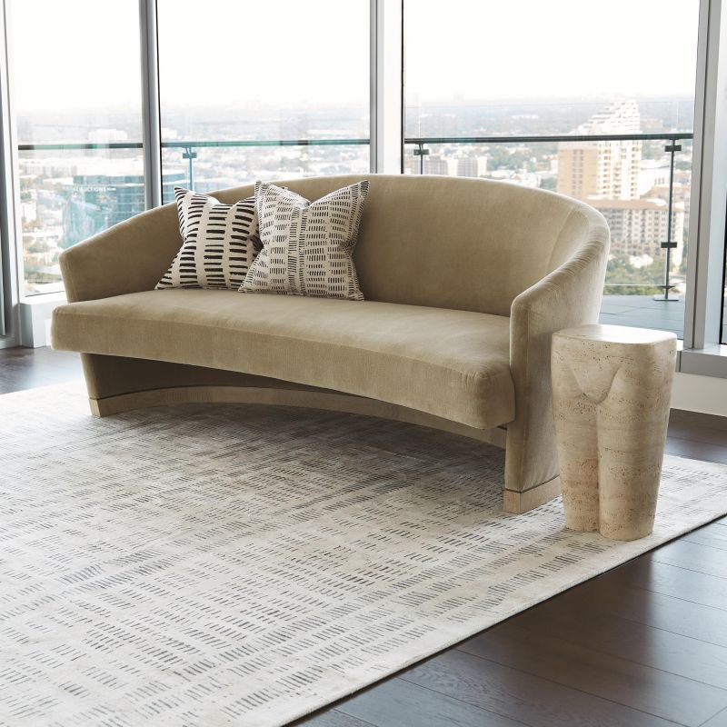 FDS9.90007 Global Views Frequency Rug-Cream/Charcoal