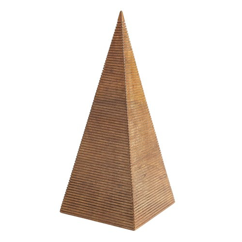 CLL9.90019 Global Views Beaumont Wooden Pyramid CLL9.90019