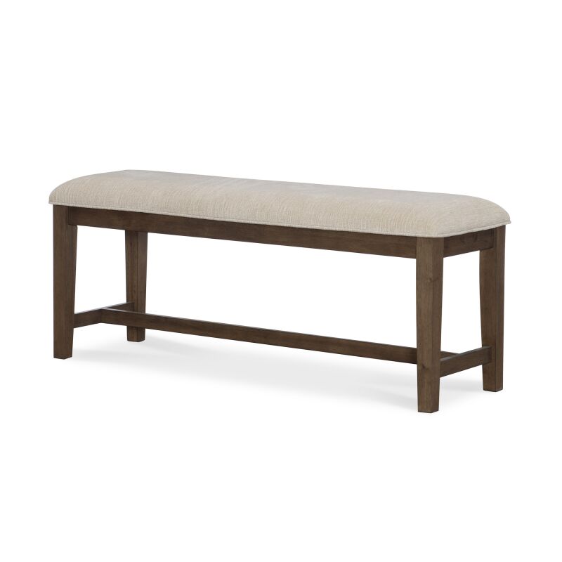 HF2330-740 Bluffton Heights Brown Transitional Bench