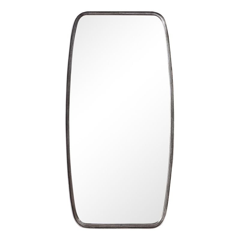 Shaped Mirror With Rounded Corners