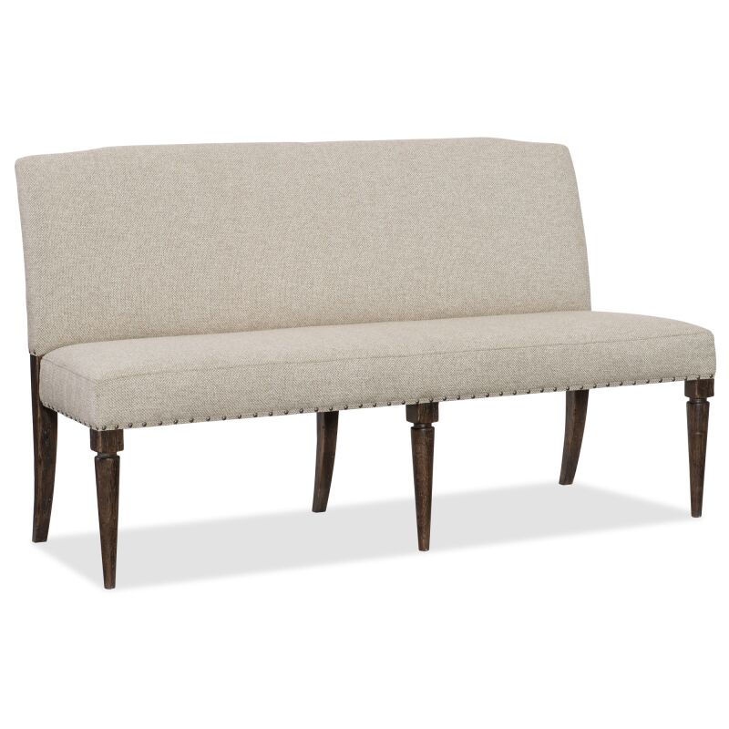 1618-75019-DKW Roslyn County Upholstered Dining Bench