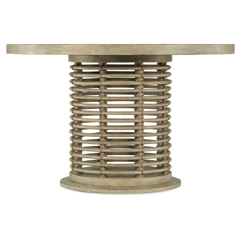 6015-75203-80 Surfrider 48in Rattan Round Dining Table