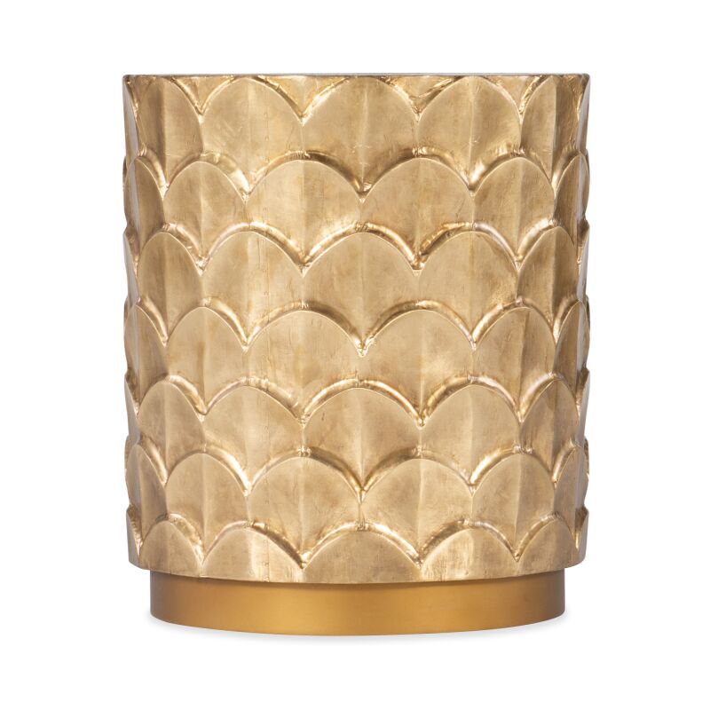 Melange Gail Round Accent Table in Gold by Hooker Furniture