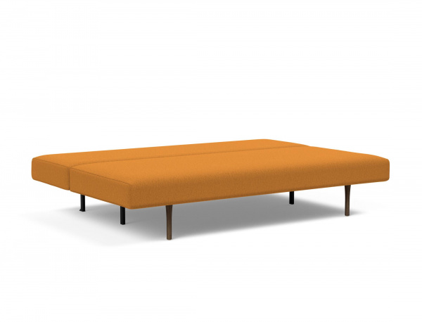 95-722081893-18-7-2 Conlix Sleeper Sofa Bed with Smoked Oak Legs in Mozart Masala