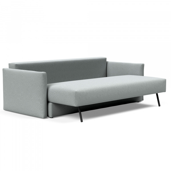 95-543091020538-01-2 Tripi Full-Size Sleeper Sofa with Arms in Melange Grey