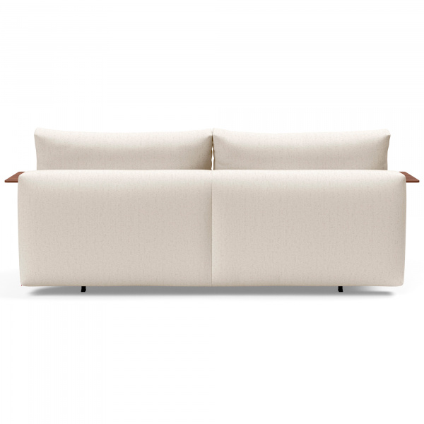 Innovation Living 95 742048020531 Wood Frode Sofa W Wood Arms Back 1