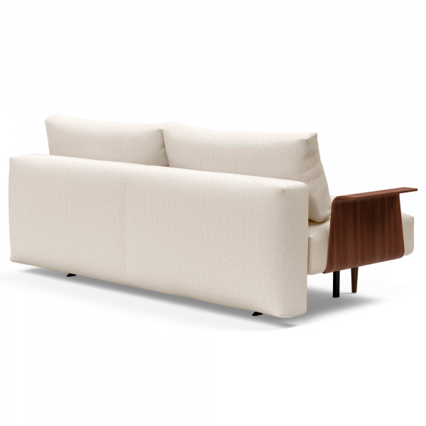 Innovation Living 95 742048020531 Wood Frode Sofa W Wood Arms Side 3
