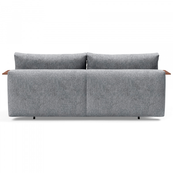 Innovation Living 95 742048020565 Wood Frode Sofa W Wood Arms Back 1