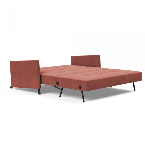 95-744029020317-2 Cubed 02 Queen Sleeper Sofa  with Arms in Cordufine Rust
