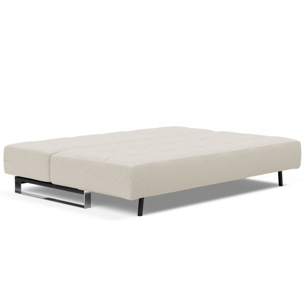 95-748260527-0-2 Supremax D.E.L. Sleeper Sofa with Chrome Legs in Mixed Dance Natural