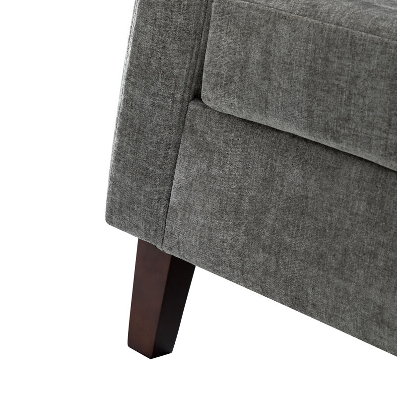Chhq0469 Grey Karat Home Cephisus Contemporary Style Club Chair Grey 9