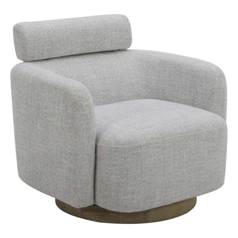 Cht1227 A303 Ray Modern Swivel Accent Barrel Chairs 5