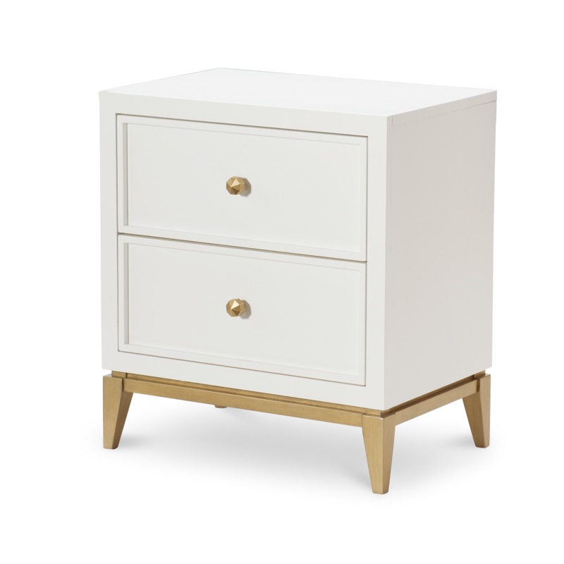 Chelsea By Rachael Ray Night Stand in White by Legacy
