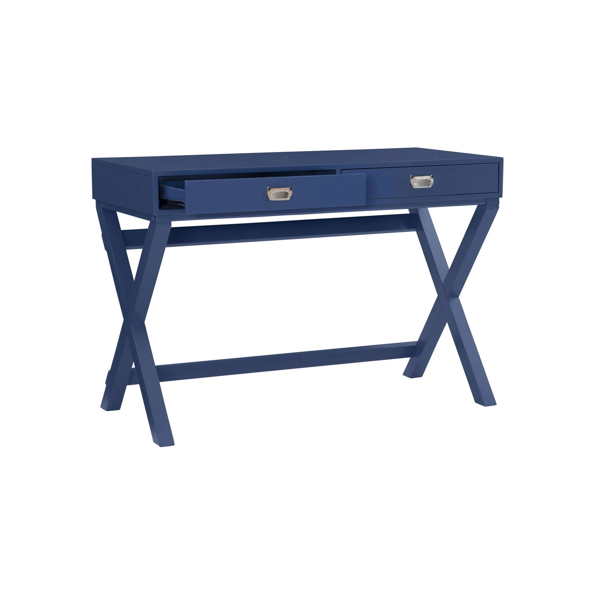 Peggy 2Drawer Writing Desk, Navy Blue by Linon