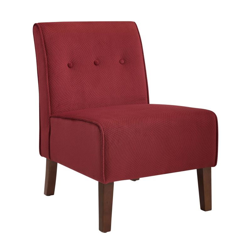 36096RED-01-KD-U Coco Accent Chair - Red