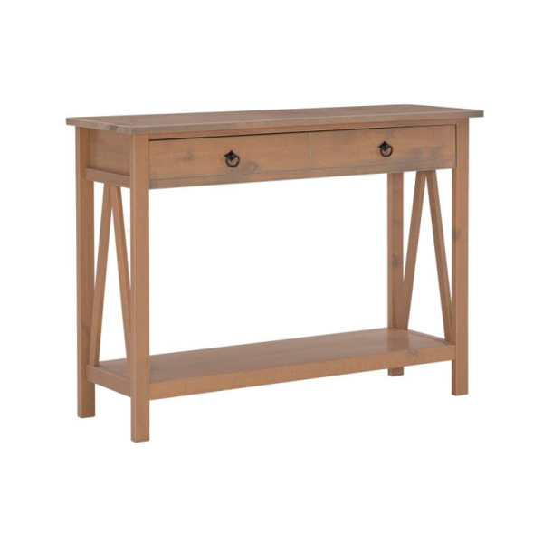 86152GRY01U Titian Driftwood Console Table
