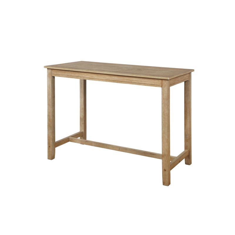 CPT104NAT01U Claridge 36 inch Counter Height Pub Table, Distressed Brown.