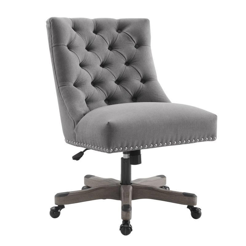 OC094LGRY01U Della Office Chair, Light Gray