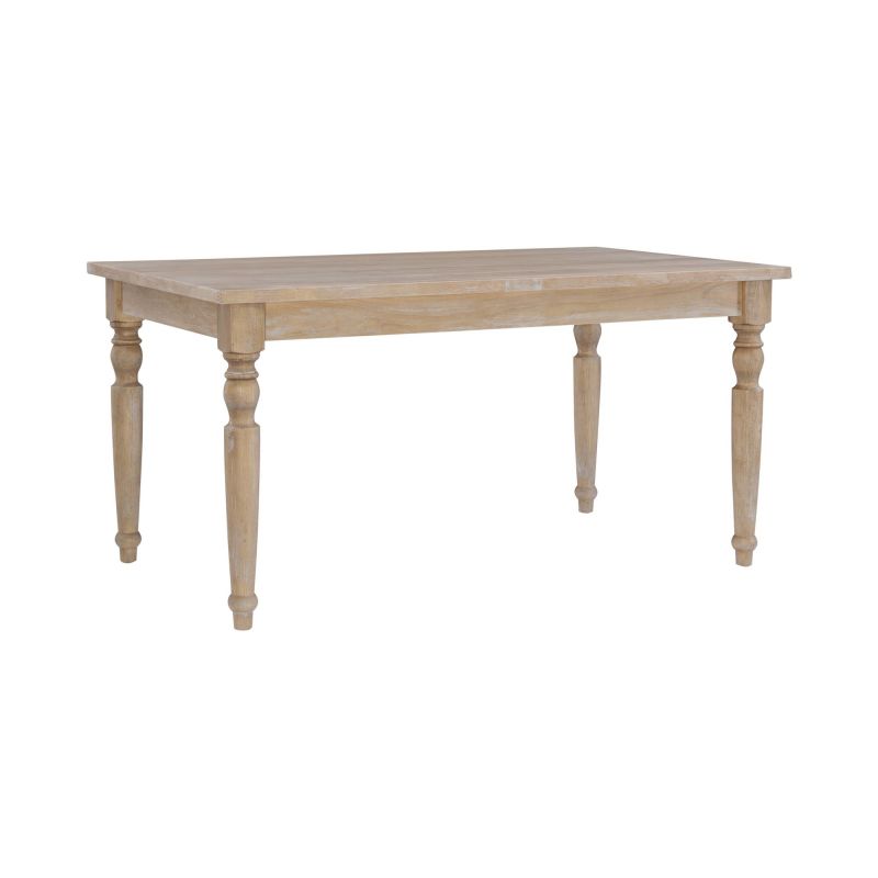 W03486L Avalon Light Natural Brown Rectangle Table